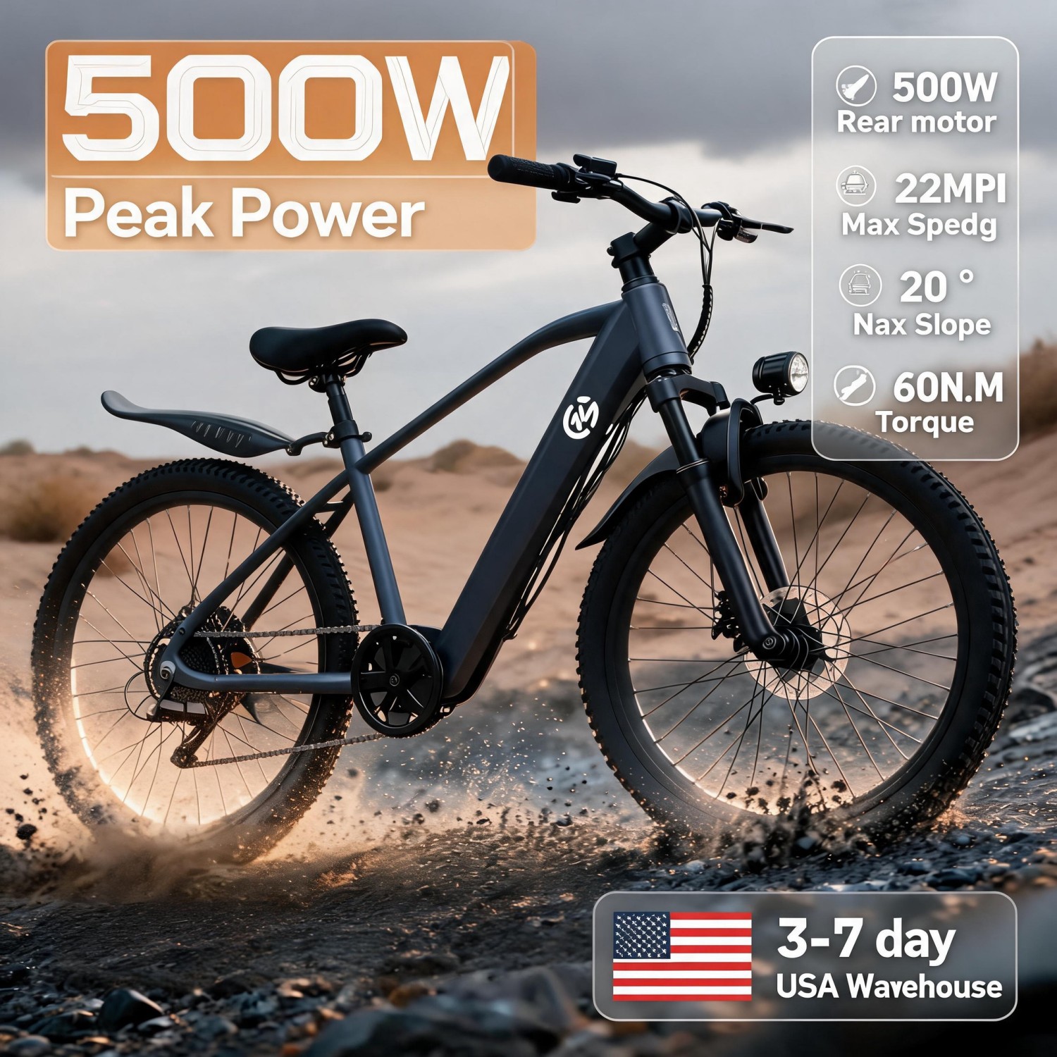 Cycling Commute - Cyber Monday elektrische fiets, all-terrain elektrische