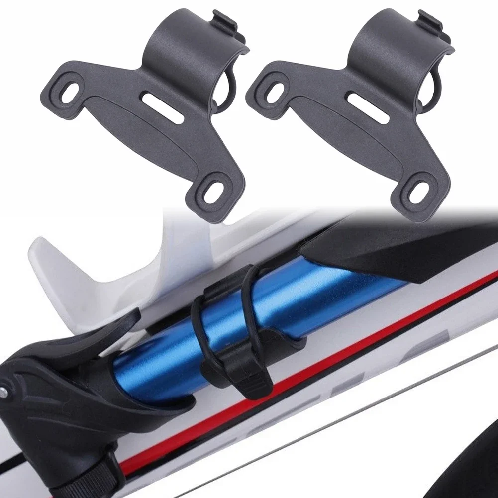 Bike Pump Frame Mount - 2 stuks fietspomphouder draagbare siliconen band