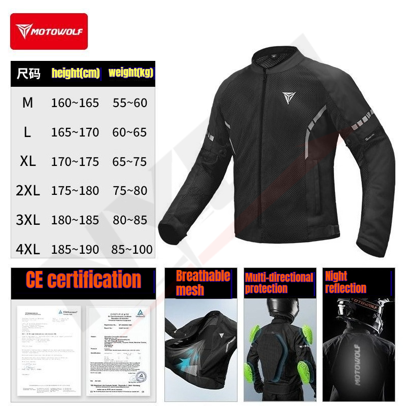 Cycling Commute Clothes - motorfiets Fietskleding Heren Zomer mesh ademende