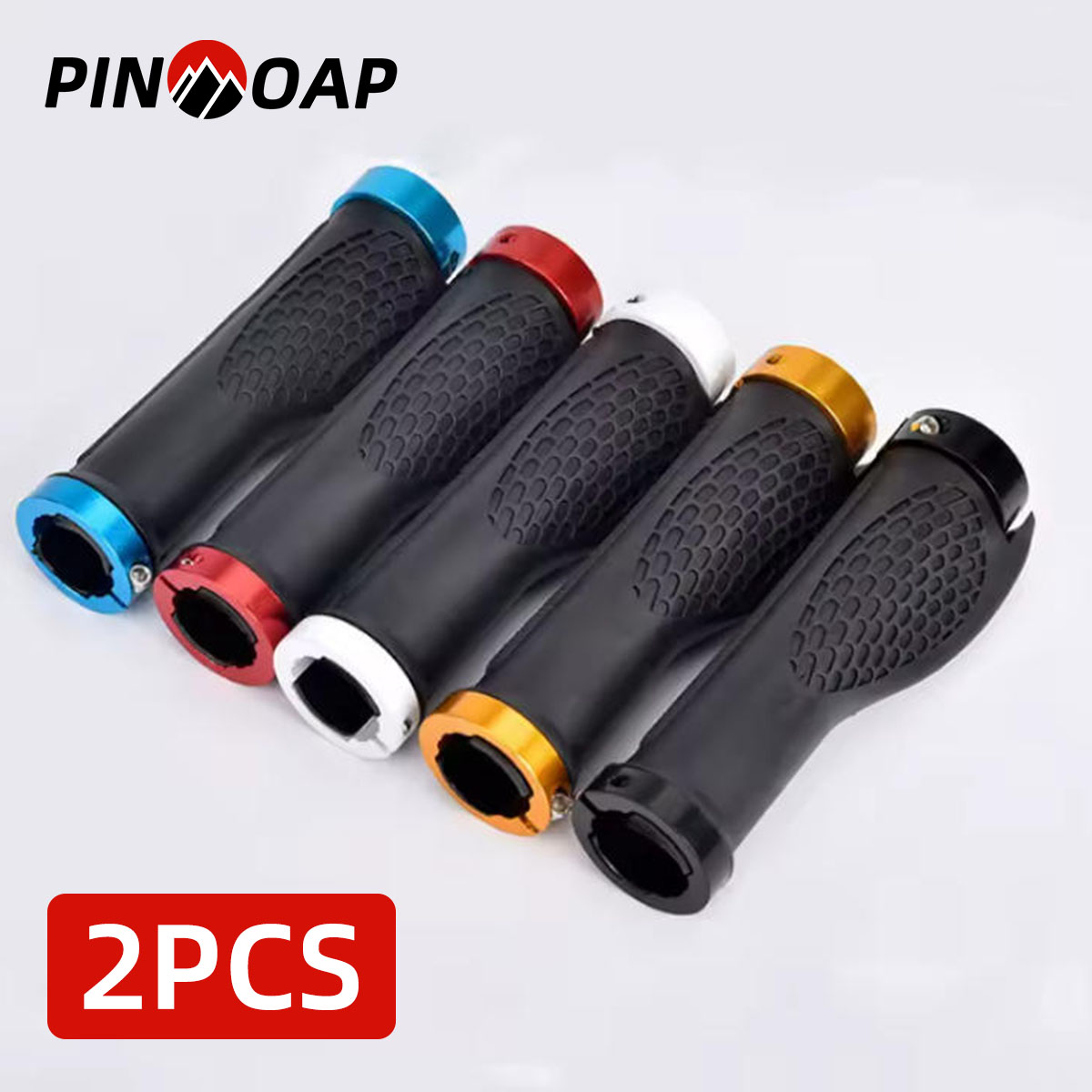 Bell Handlebar Ring - PINMOAP 2 STUKS Fietsstuurhoes met aluminium