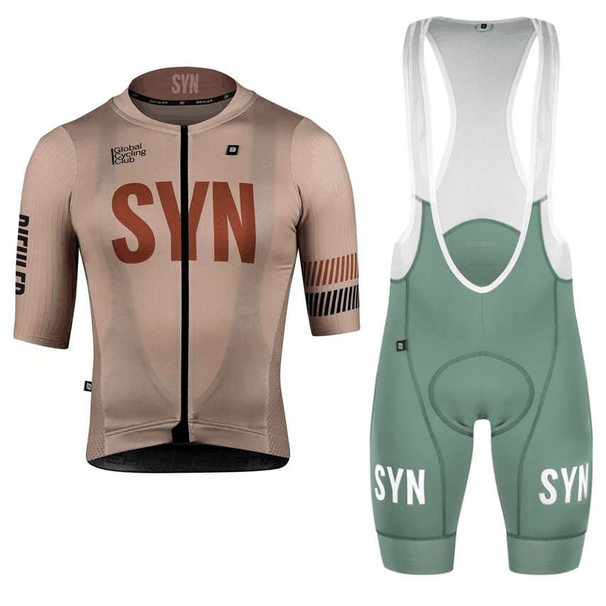 Cycling Commuter Pants - Syn Bruine Fietskleding Heren Fietsshirt Met
