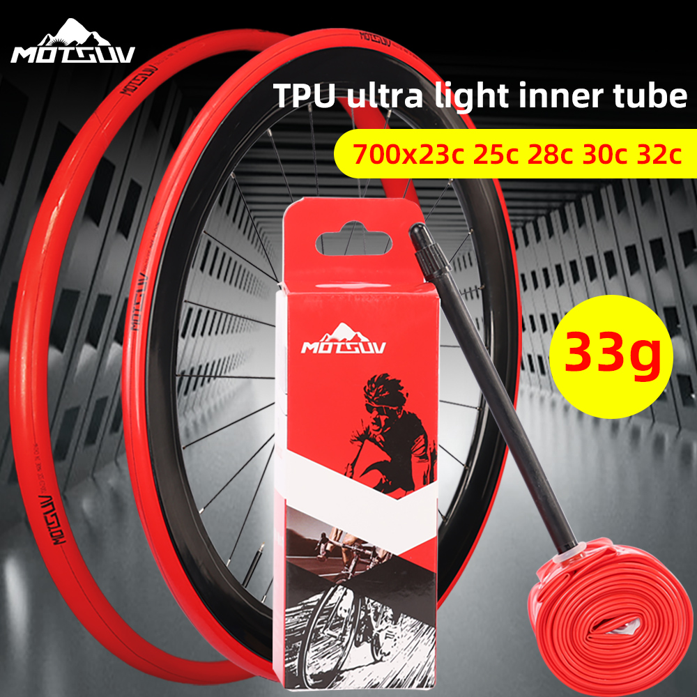 Inner Tube 700C - 28g Racefiets TPU Binnenband 700x23C 25C