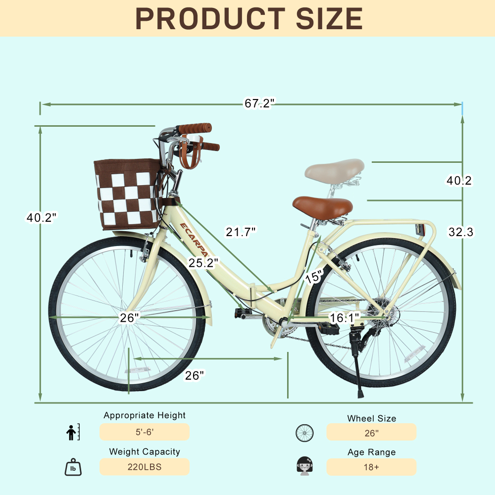 A26285B 26 inch opvouwbare sta - Commuter Biking recensie en prijs