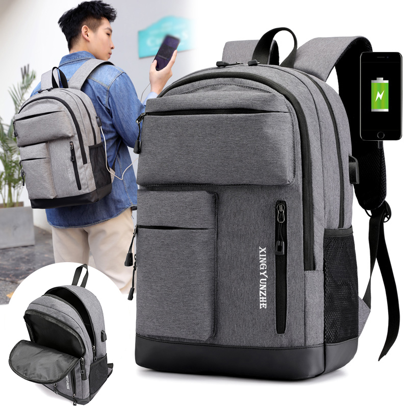 Mannen Vrouwen USB-oplaadrugza - Cycling Commuter Backpack Laptop recensie en prijs