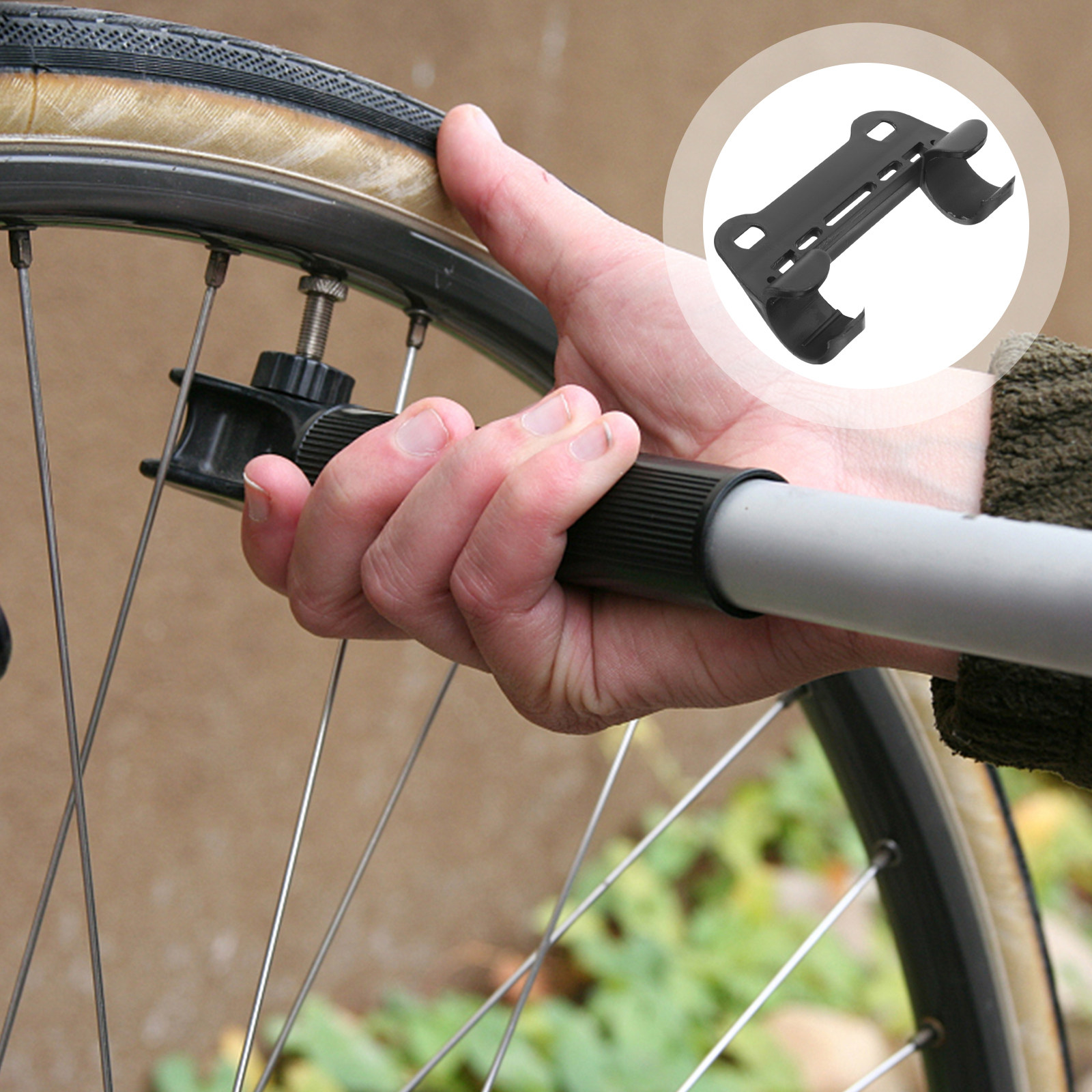 5 stuks professionele fietspom - Bike Pump Frame Mount recensie en prijs