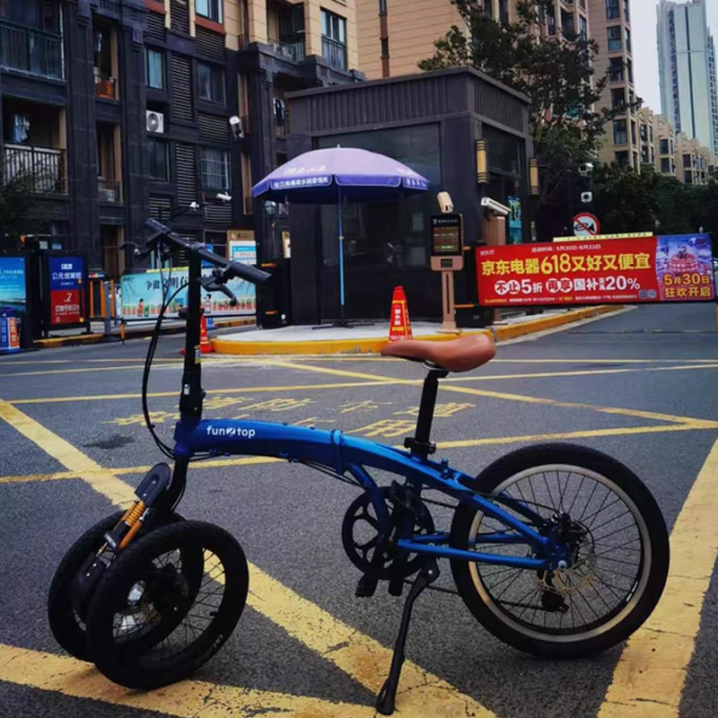 20/16-inch vouwfiets met dubbe - Commuter Biking recensie en prijs