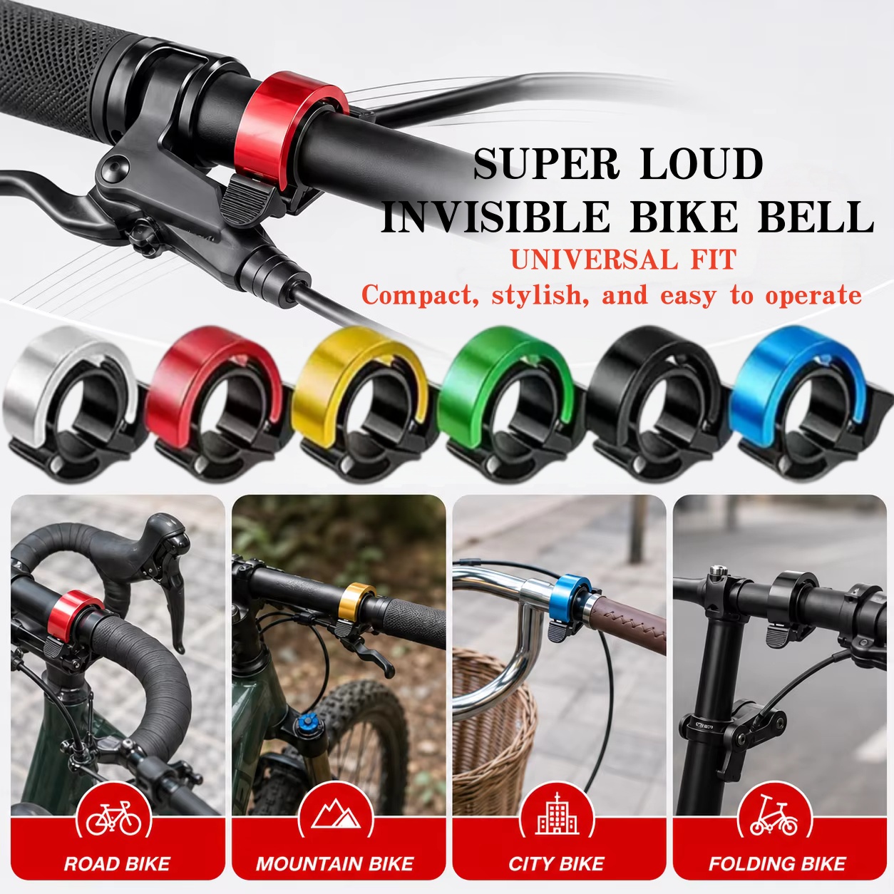 Fietsbel MTB Fiets Hoorn Leger - Bell Handlebar Ring recensie en prijs