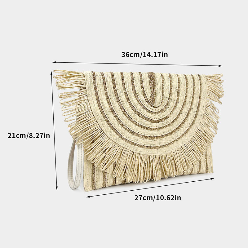 Mode Luxe Geweven Clutch Tas G - Chain Lock Combination recensie en prijs