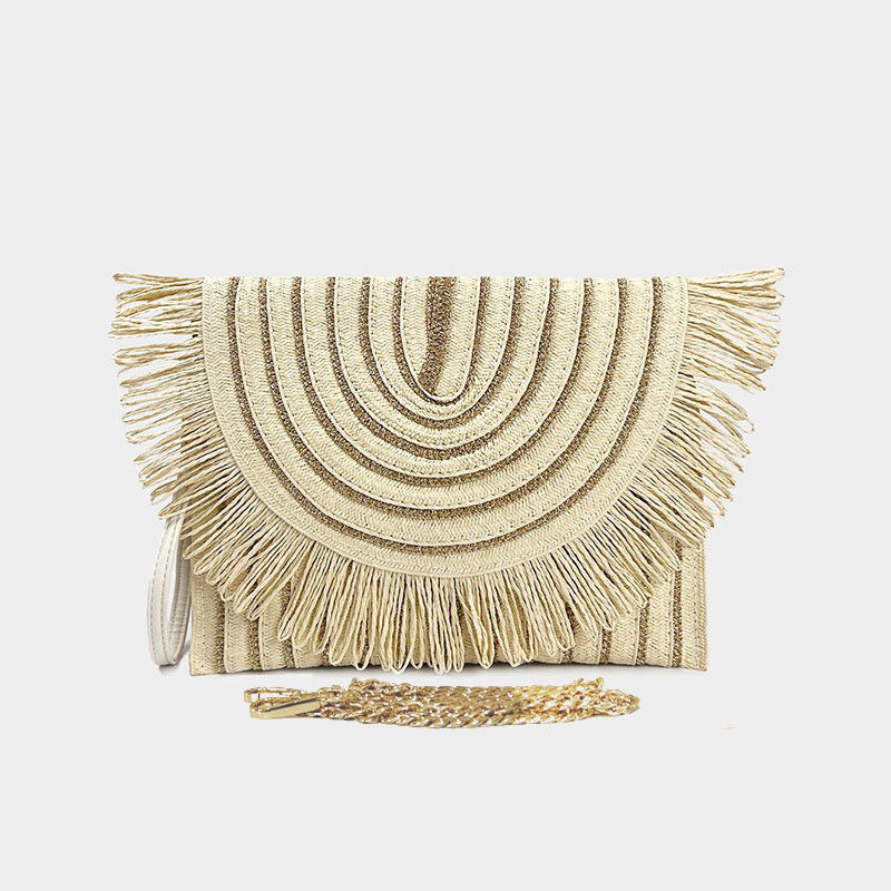 Mode Luxe Geweven Clutch Tas G - Chain Lock Combination recensie en prijs