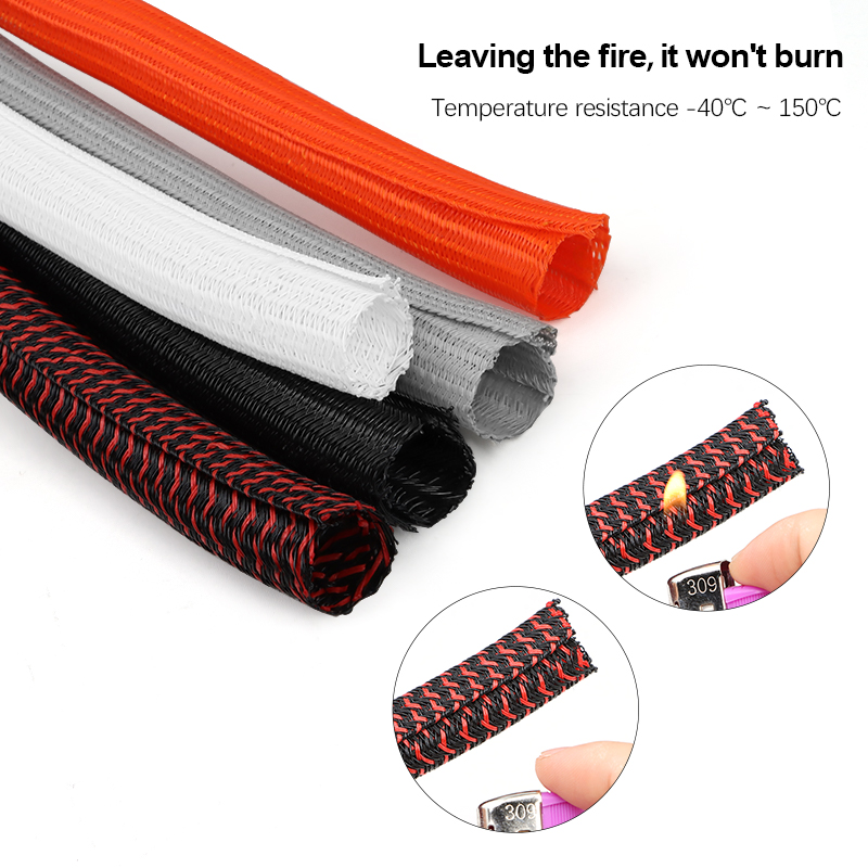 3/5/10m PET-kabelhuls Zelfslui - Cable Lock Flexible recensie en prijs