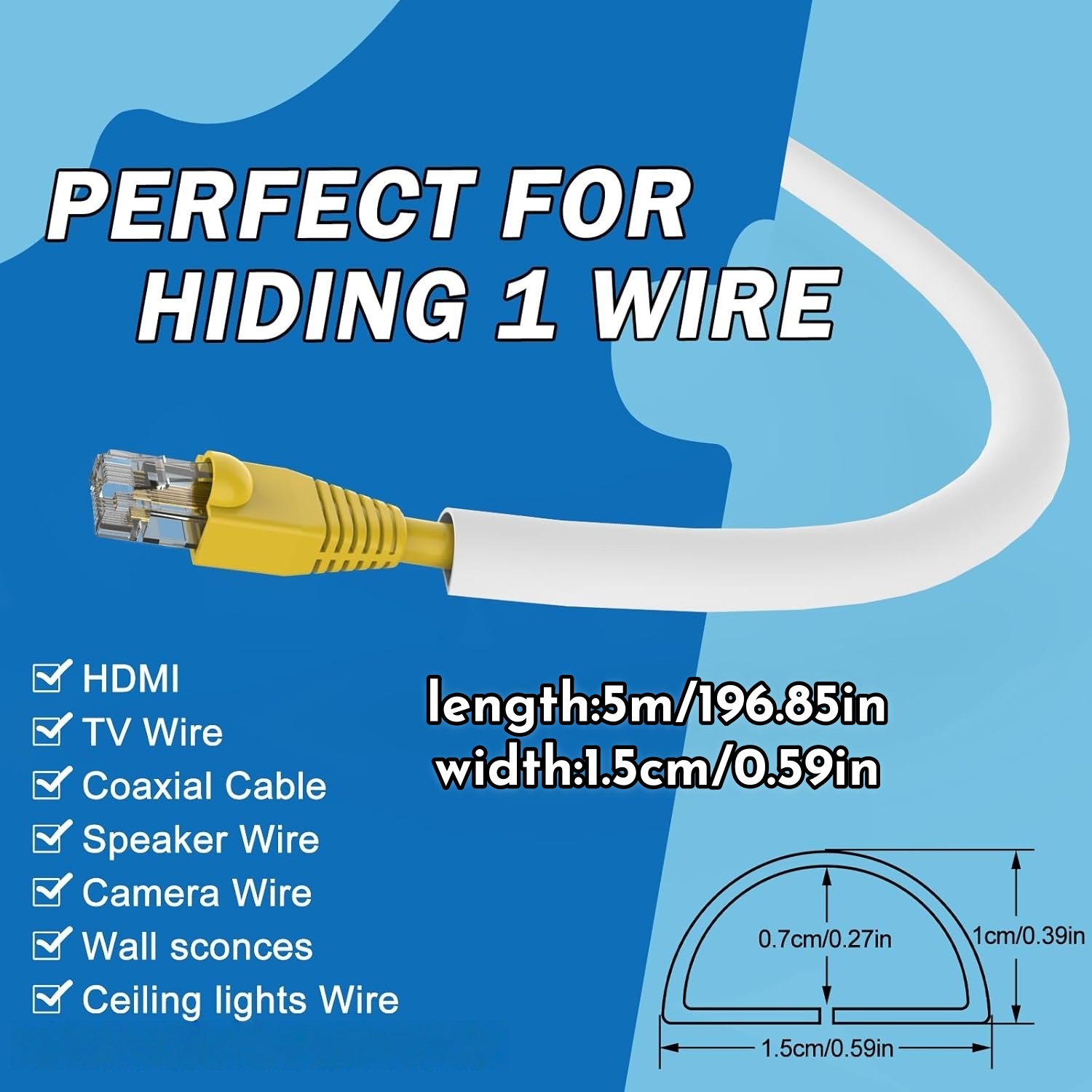 1PC 1/3/5m Flexibele Vloerkabe - Cable Lock Flexible recensie en prijs
