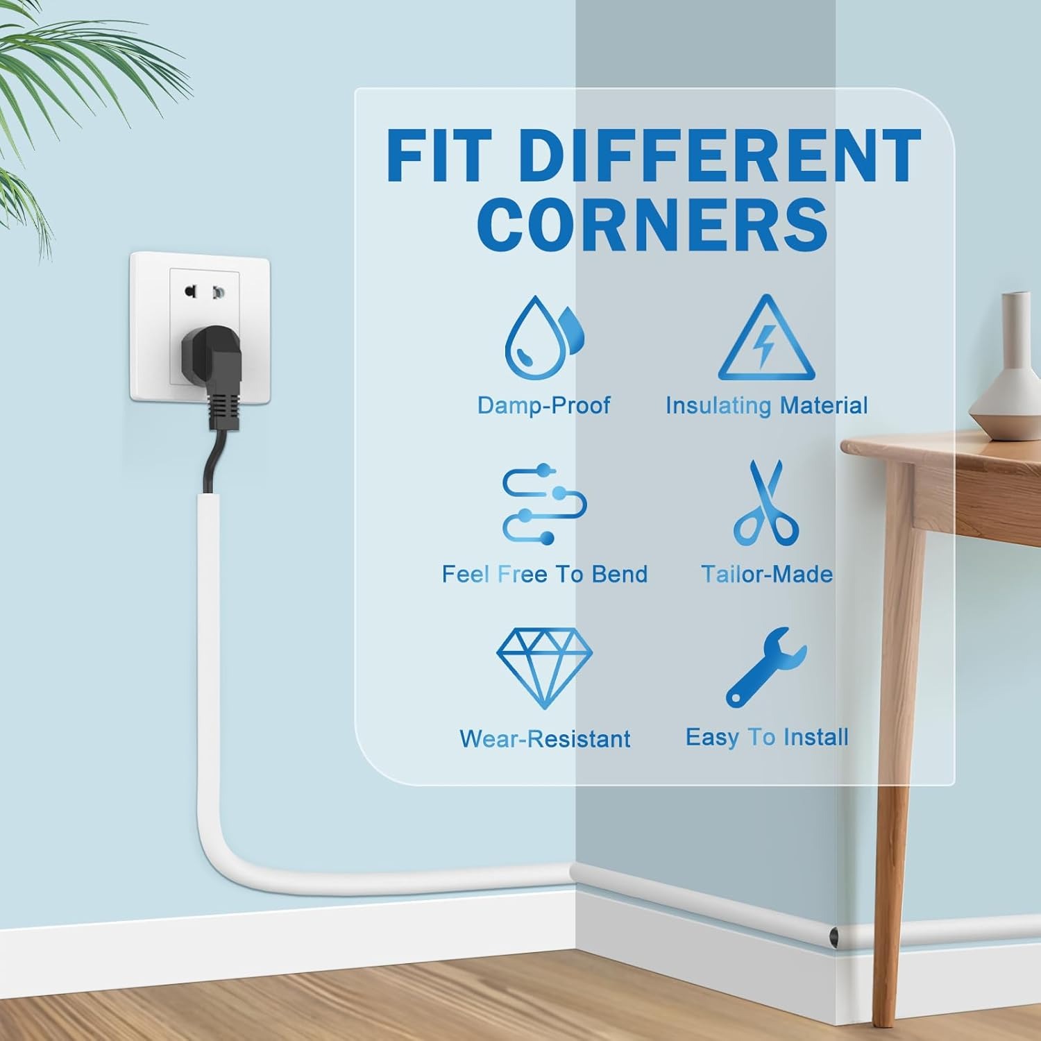 1PC 1/3/5m Flexibele Vloerkabe - Cable Lock Flexible recensie en prijs